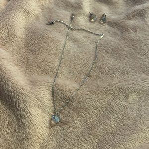 Gorgeous Swarovski Crystal set, earrings and necklace